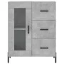 Concrete gray engineered wood sideboard 69.5x34x90 cm by vidaXL, Sideboards - Ref: Foro24-828056, Price: 103,81 €, Discount: %