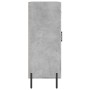 Aparador de madera de ingeniería gris hormigón 69,5x34x90 cm de vidaXL, Aparadores - Ref: Foro24-828056, Precio: 105,00 €, De...