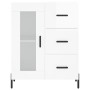 Glossy white plywood sideboard 69.5x34x90 cm by vidaXL, Sideboards - Ref: Foro24-828054, Price: 85,15 €, Discount: %