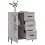 Sonoma-graues Sideboard aus Holzwerkstoff, 69,5 x 34 x 90 cm von vidaXL, Sideboards - Ref: Foro24-828058, Preis: 107,59 €, Ra...