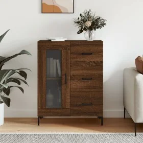 Sideboard aus eichenbraunem Holzwerkstoff, 69,5 x 34 x 90 cm von vidaXL, Sideboards - Ref: Foro24-828051, Preis: 100,99 €, Ra...