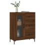 Oak brown engineered wood sideboard 69.5x34x90 cm by vidaXL, Sideboards - Ref: Foro24-828051, Price: 102,61 €, Discount: %