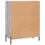 Sonoma-graues Sideboard aus Holzwerkstoff, 69,5 x 34 x 90 cm von vidaXL, Sideboards - Ref: Foro24-828058, Preis: 107,59 €, Ra...