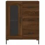 Oak brown engineered wood sideboard 69.5x34x90 cm by vidaXL, Sideboards - Ref: Foro24-828051, Price: 100,99 €, Discount: %