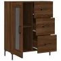 Oak brown engineered wood sideboard 69.5x34x90 cm by vidaXL, Sideboards - Ref: Foro24-828051, Price: 100,99 €, Discount: %