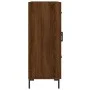 Oak brown engineered wood sideboard 69.5x34x90 cm by vidaXL, Sideboards - Ref: Foro24-828051, Price: 100,99 €, Discount: %