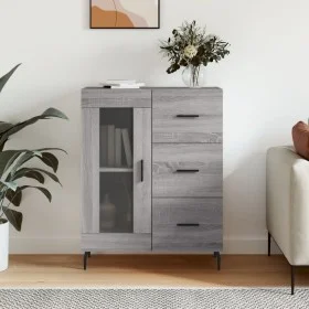 Sonoma gray engineered wood sideboard 69.5x34x90 cm by vidaXL, Sideboards - Ref: Foro24-828066, Price: 100,94 €, Discount: %