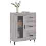 Sonoma gray engineered wood sideboard 69.5x34x90 cm by vidaXL, Sideboards - Ref: Foro24-828066, Price: 102,09 €, Discount: %