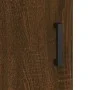 Oak brown engineered wood sideboard 69.5x34x90 cm by vidaXL, Sideboards - Ref: Foro24-828051, Price: 100,99 €, Discount: %