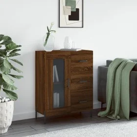Sideboard aus brauner Eiche 69,5x34x90 cm von vidaXL, Sideboards - Ref: Foro24-828059, Preis: 107,63 €, Rabatt: %