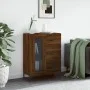 Aparador de madera de ingeniería marrón roble 69,5x34x90 cm de vidaXL, Aparadores - Ref: Foro24-828059, Precio: 107,59 €, Des...