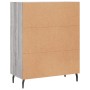 Sonoma gray engineered wood sideboard 69.5x34x90 cm by vidaXL, Sideboards - Ref: Foro24-828066, Price: 102,09 €, Discount: %