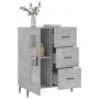 Concrete gray engineered wood sideboard 69.5x34x90 cm by vidaXL, Sideboards - Ref: Foro24-828064, Price: 99,10 €, Discount: %