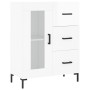 Sideboard aus glänzendem weißem Sperrholz 69,5x34x90 cm von vidaXL, Sideboards - Ref: Foro24-828046, Preis: 109,05 €, Rabatt: %