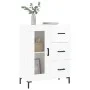 Sideboard aus glänzendem weißem Sperrholz 69,5x34x90 cm von vidaXL, Sideboards - Ref: Foro24-828046, Preis: 107,70 €, Rabatt: %