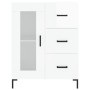 Sideboard aus glänzendem weißem Sperrholz 69,5x34x90 cm von vidaXL, Sideboards - Ref: Foro24-828046, Preis: 109,05 €, Rabatt: %
