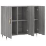Sonoma Sideboard aus grauem Holzwerkstoff 90x34x80 cm von vidaXL, Sideboards - Ref: Foro24-828090, Preis: 82,56 €, Rabatt: %