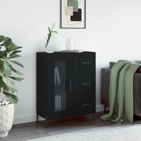 Schwarzes Sideboard aus Holzwerkstoff, 69,5 x 34 x 90 cm von vidaXL, Sideboards - Ref: Foro24-828053, Preis: 108,74 €, Rabatt: %