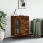Smoked oak engineered wood sideboard 69.5x34x90 cm by vidaXL, Sideboards - Ref: Foro24-828057, Price: 105,17 €, Discount: %