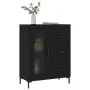 Schwarzes Sideboard aus Holzwerkstoff, 69,5 x 34 x 90 cm von vidaXL, Sideboards - Ref: Foro24-828045, Preis: 101,28 €, Rabatt: %