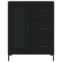 Schwarzes Sideboard aus Holzwerkstoff, 69,5 x 34 x 90 cm von vidaXL, Sideboards - Ref: Foro24-828045, Preis: 102,52 €, Rabatt: %