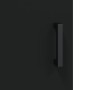 Black engineered wood sideboard 69.5x34x90 cm by vidaXL, Sideboards - Ref: Foro24-828045, Price: 102,52 €, Discount: %