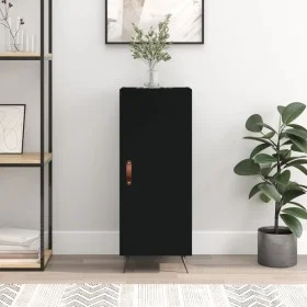 Black plywood sideboard 34.5x34x90 cm by vidaXL, Sideboards - Ref: Foro24-828509, Price: 58,20 €, Discount: %
