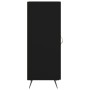 Schwarzes Sperrholz-Sideboard 34,5 x 34 x 90 cm von vidaXL, Sideboards - Ref: Foro24-828509, Preis: 58,94 €, Rabatt: %