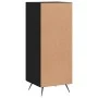 Schwarzes Sperrholz-Sideboard 34,5 x 34 x 90 cm von vidaXL, Sideboards - Ref: Foro24-828509, Preis: 58,20 €, Rabatt: %
