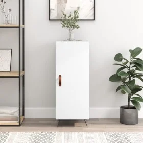 White engineered wood sideboard 34.5x34x90 cm by vidaXL, Sideboards - Ref: Foro24-828508, Price: 58,90 €, Discount: %