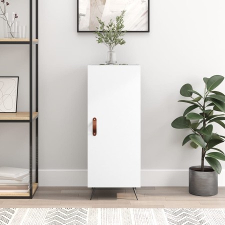 White engineered wood sideboard 34.5x34x90 cm by vidaXL, Sideboards - Ref: Foro24-828508, Price: 59,65 €, Discount: %