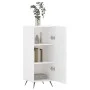 Weißes Sideboard aus Holzwerkstoff, 34,5 x 34 x 90 cm von vidaXL, Sideboards - Ref: Foro24-828508, Preis: 58,90 €, Rabatt: %