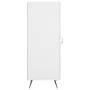 Aparador madera de ingeniería blanco 34,5x34x90 cm de vidaXL, Aparadores - Ref: Foro24-828508, Precio: 58,90 €, Descuento: %