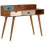 Schreibtisch aus massivem Akazienholz, 110 x 50 x 90 cm von vidaXL, Schreibtische - Ref: Foro24-247937, Preis: 284,82 €, Raba...