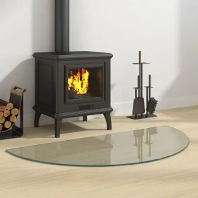 Glasplatte für halbrunden Kamin 1000x500 mm von vidaXL, Glas - Ref: Foro24-324111, Preis: 55,01 €, Rabatt: %