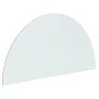Glasplatte für halbrunden Kamin 1000x500 mm von vidaXL, Glas - Ref: Foro24-324111, Preis: 55,77 €, Rabatt: %
