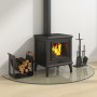Glasplatte für halbrunden Kamin 1200x600 mm von vidaXL, Glas - Ref: Foro24-324114, Preis: 50,37 €, Rabatt: %