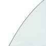 Glasplatte für halbrunden Kamin 1200x600 mm von vidaXL, Glas - Ref: Foro24-324114, Preis: 50,37 €, Rabatt: %