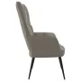 Hellgrauer Samt-Entspannungssessel von vidaXL, Sessel - Ref: Foro24-328073, Preis: 94,54 €, Rabatt: %