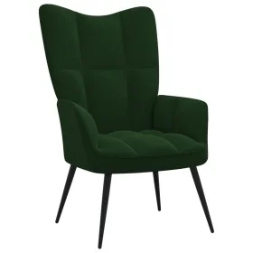Dunkelgrüner Samt-Entspannungssessel von vidaXL, Sessel - Ref: Foro24-328075, Preis: 128,22 €, Rabatt: %