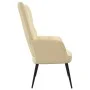 Cremeweißer Samt-Entspannungssessel von vidaXL, Sessel - Ref: Foro24-328082, Preis: 103,16 €, Rabatt: %