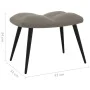 Light gray velvet relaxation chair with footrest by vidaXL, Armchairs - Ref: Foro24-328084, Price: 116,01 €, Discount: %