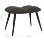 Entspannungsstuhl mit dunkelgrauem Samthocker von vidaXL, Sessel - Ref: Foro24-328085, Preis: 116,66 €, Rabatt: %
