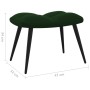 Entspannungsstuhl mit dunkelgrünem Samthocker von vidaXL, Sessel - Ref: Foro24-328086, Preis: 139,54 €, Rabatt: %