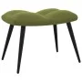 Hellgrüner Samt-Entspannungssessel mit Fußstütze von vidaXL, Sessel - Ref: Foro24-328087, Preis: 108,96 €, Rabatt: %