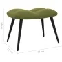 Hellgrüner Samt-Entspannungssessel mit Fußstütze von vidaXL, Sessel - Ref: Foro24-328087, Preis: 108,96 €, Rabatt: %
