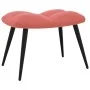 Entspannungssessel mit rosa Samt-Hocker von vidaXL, Sessel - Ref: Foro24-328088, Preis: 126,17 €, Rabatt: %