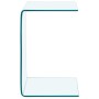 Beistelltisch aus gehärtetem Glas, 40 x 40 x 60 cm von vidaXL, Seitentische - Ref: Foro24-332930, Preis: 181,68 €, Rabatt: %