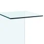 Tempered glass side table 40x40x60 cm by vidaXL, Side tables - Ref: Foro24-332930, Price: 177,16 €, Discount: %