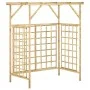 Garden pergola for 2 trash cans impregnated pine wood by vidaXL, Pergolas, arches and garden trellises - Ref: Foro24-316063, ...